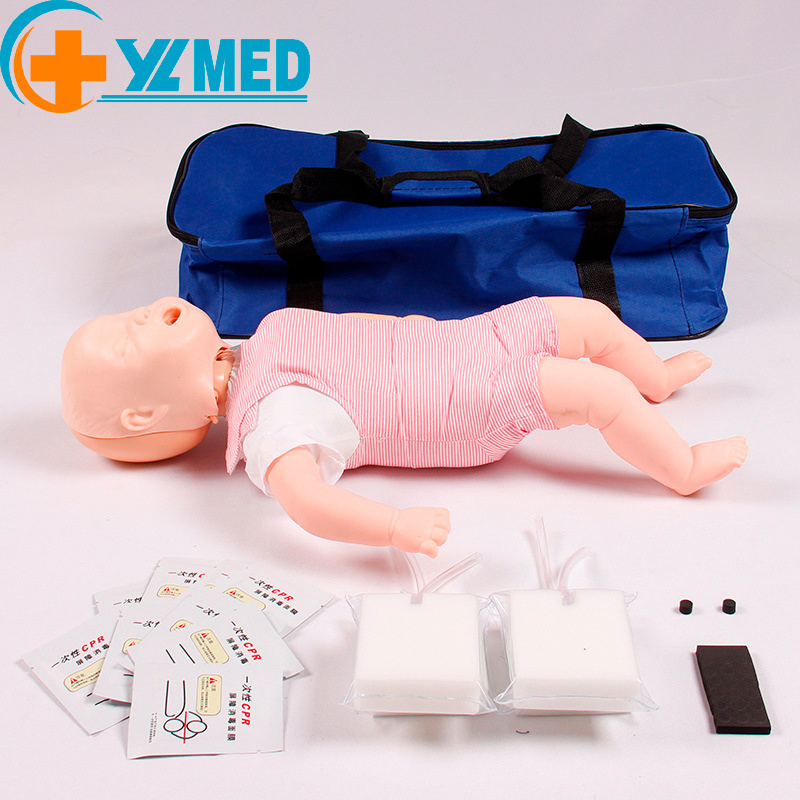 Medical science CPR 150 Baby First Aid Training Doll Infant CPR and Airway Obstruction Training Manikin Model