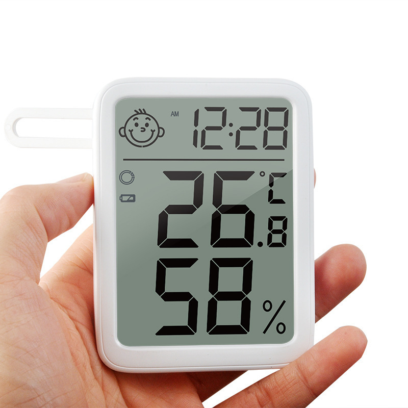 The Smart APP Connect Bluetooth Large Screen to Display High-Precision Electronic Temperature Hygrometer Meter