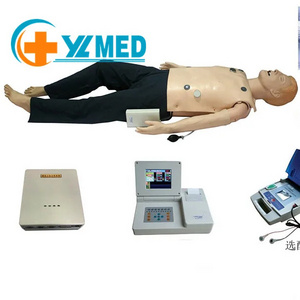 ACLS Training Manikin Advanced Life Support comprehensive training in first aid skills showing Vital signs simulation