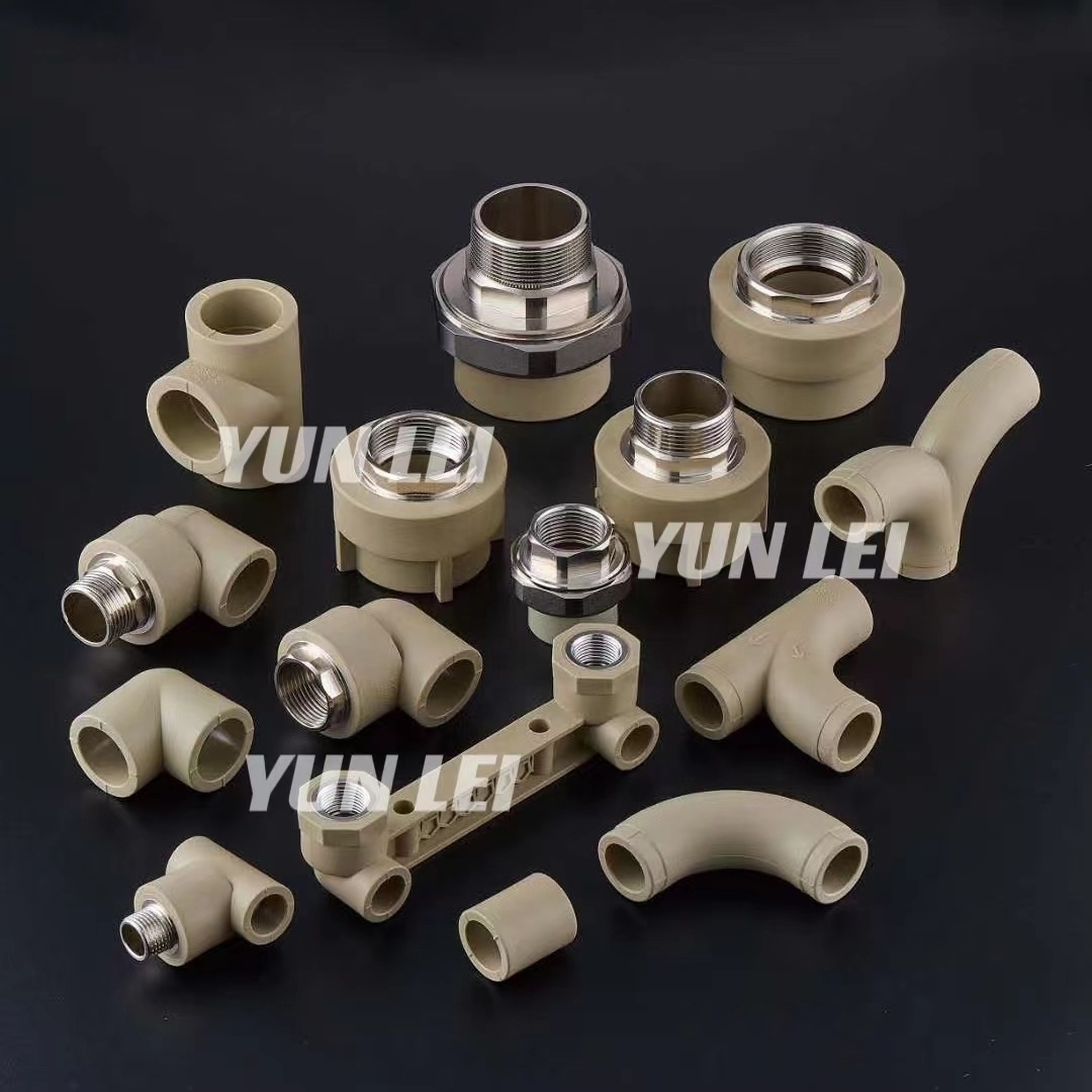 Factory Direct Sale Manufacturer All Types Plastic PPR Pipe Fitting Water Plumbing PPR Pipe Fittings