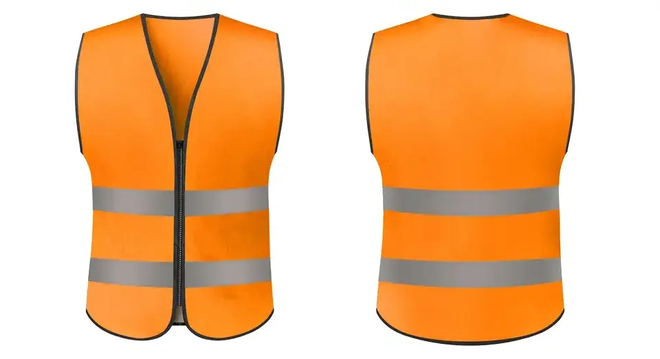 Customizable Logo High Visibility vest for men and women Reflector Construction Work Reflective Safety Vest