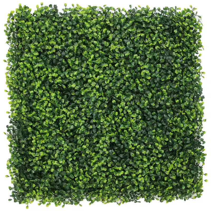 Anti-UV Plastic artificial grass green wall Artificial Plant Wall for Garden Decoration