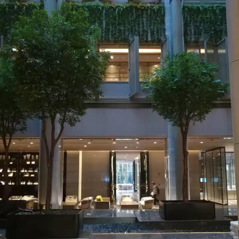 Look Natural Simulated Ficus Tree Unique Hotel Decorative Indoor Large Artificial Tree Lush Arboles Artificiales Banyan Tree