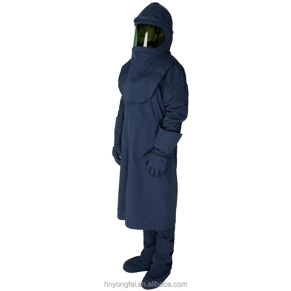 Full Set Of Long-sleeved Clothing Shoes  Safety Chemical Disposable Nuclear Radiation Microporous Non Woven Coverall