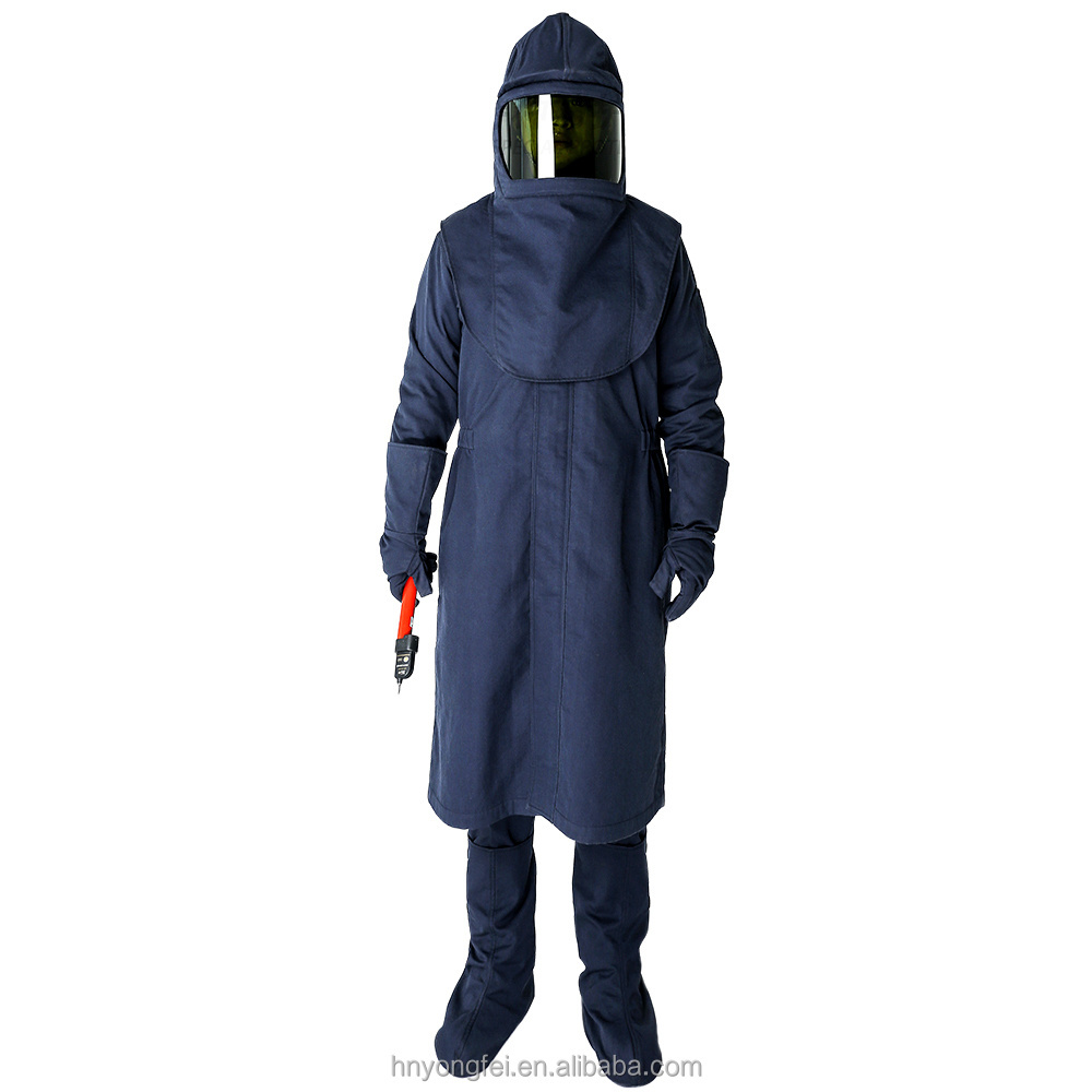 Full Set Of Long-sleeved Clothing Shoes  Safety Chemical Disposable Nuclear Radiation Microporous Non Woven Coverall