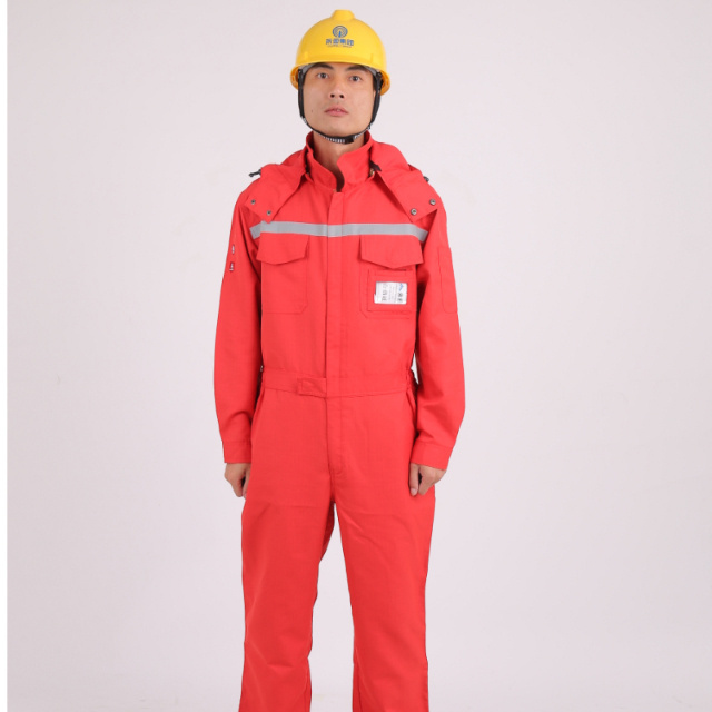 Industrial Safety Protection PPE FR Flame Resistant Coverall Clothing  Wholesale