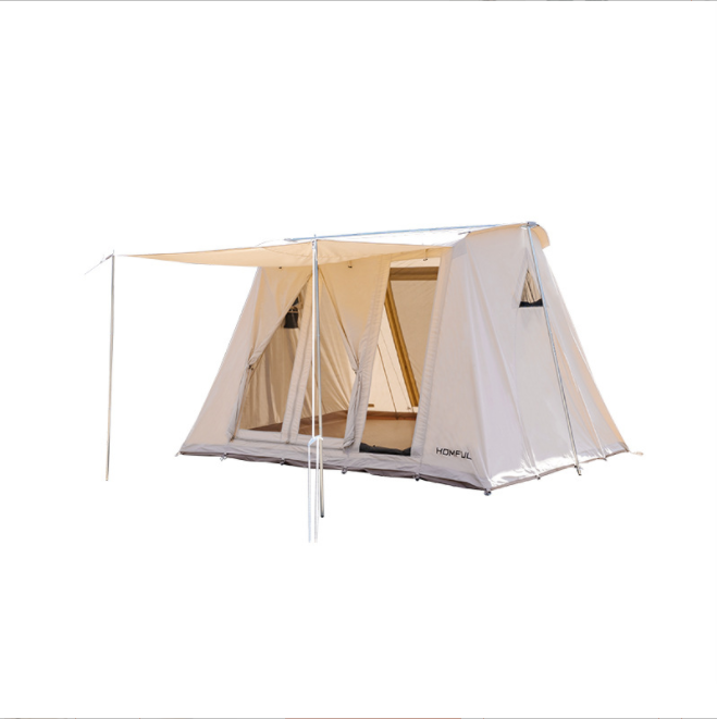 Outdoor Waterproof Spring Bar Tent Large Family Kodiak Canvas Camping Tent Flex Bow Tent