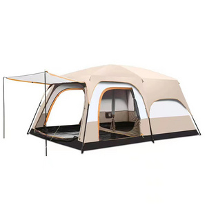 Two Room and One Hall Outdoor Lightweight Tent Waterproof Easy Setup Camping Tents