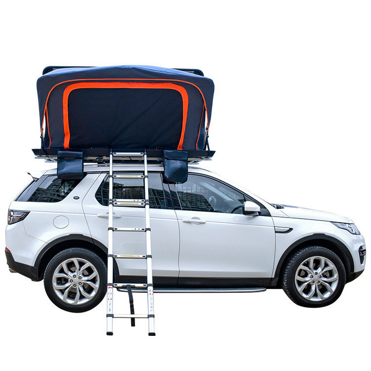 outdoor camping pop up foldable hard shell vehicle open SUV hardtop roof top tents for car