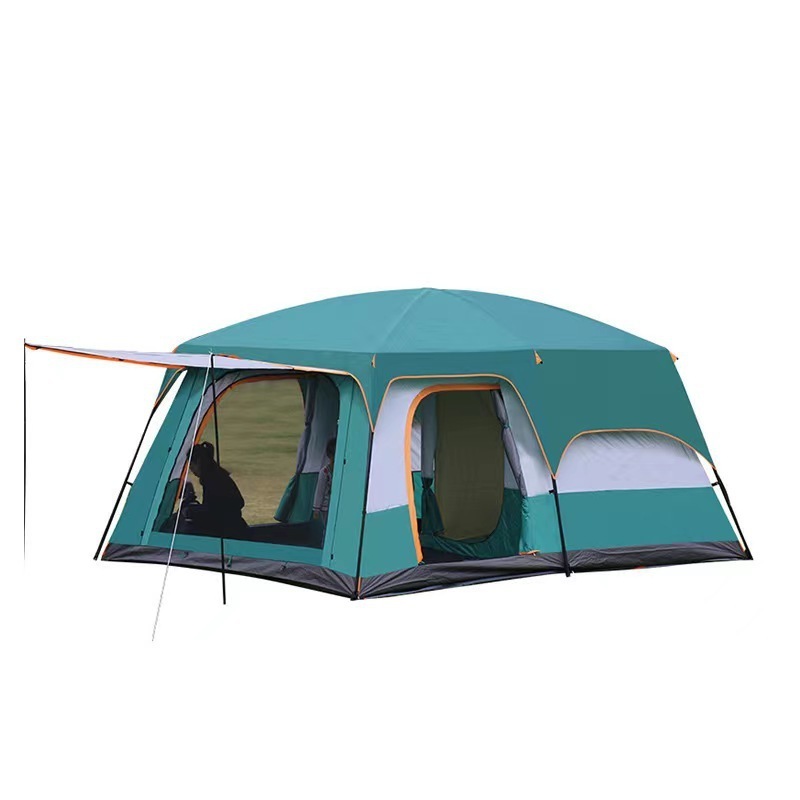 Two Room and One Hall Outdoor Lightweight Tent Waterproof Easy Setup Camping Tents