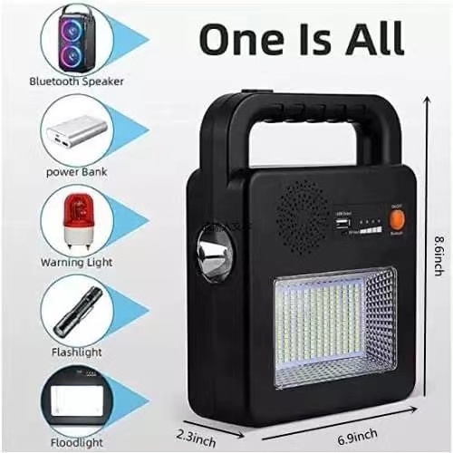 Solar Charging Camping Tent Light Rechargeable Outdoor Portable Solar Powered Camping Led Light for Outdoor Camping