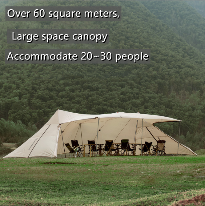 UV-resistant Luxury Foldable A Tower Canopy Tent Gazebo Awning Tent Shelter