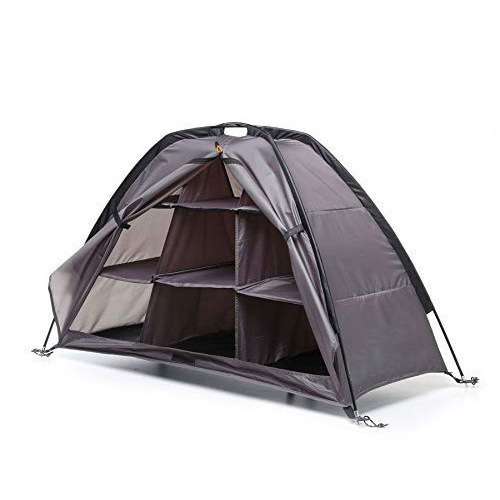 New Style Outdoor Tent & RV Camping Organizer for Storage Camping Gear and Accessories with 9-Shelf Storage