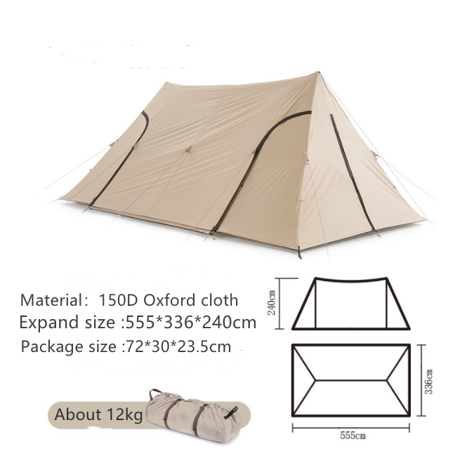 UV-resistant Luxury Foldable A Tower Canopy Tent Gazebo Awning Tent Shelter