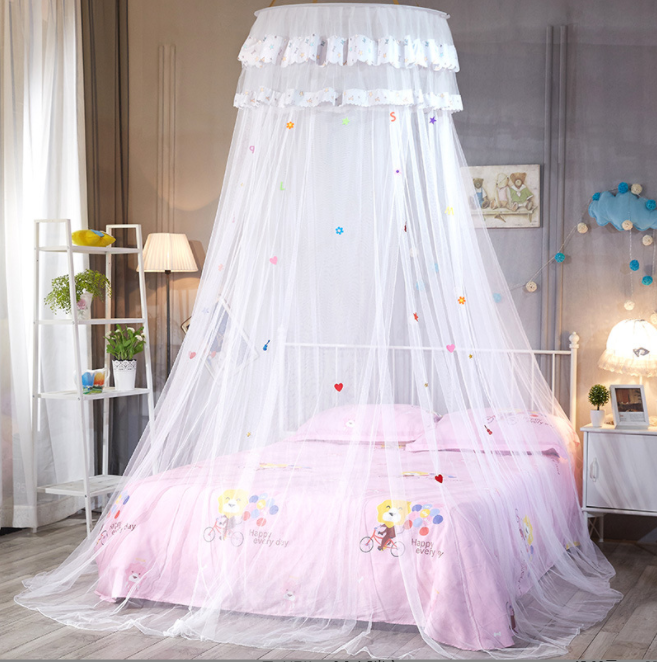 Princess Mosquito Net Bed Hanging Round Canopy Design Summer Kids Bed Mosquito Net For House Using