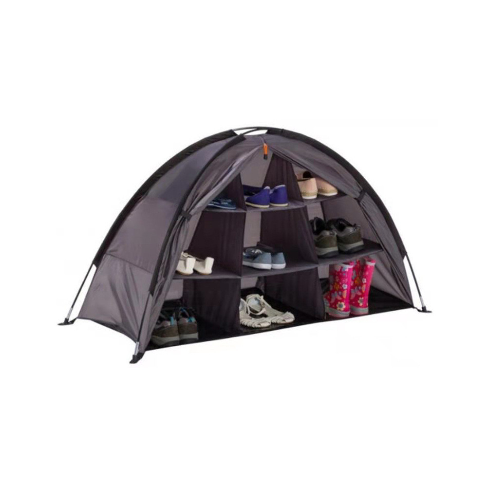 New Style Outdoor Tent & RV Camping Organizer for Storage Camping Gear and Accessories with 9-Shelf Storage