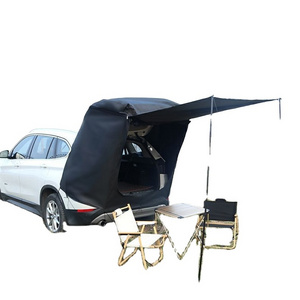 Family Suv Trunk Tailgate Tent House Foldable Touring Camping tent Car Rear Awning Tent for Outdoor Barbecue Picnic