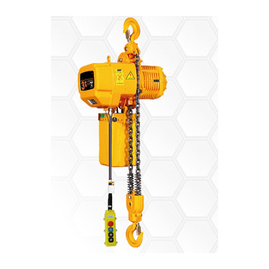 Low headroom mini 30m 1 ton 3 ton trolley electric chain hoist