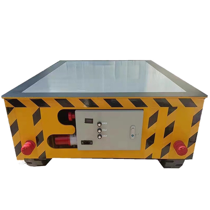 Warning light large table transport machine parts electric railroad 30 ton coil transfer cart