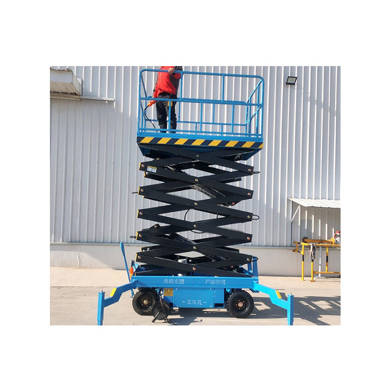 Self-propelled Hydraulic Scissor Lift Platform Wheelchair Platform Lift