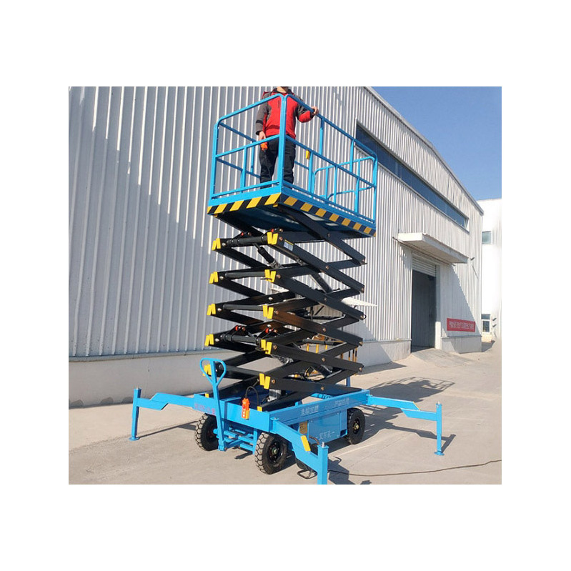 Self-propelled Hydraulic Scissor Lift Platform Wheelchair Platform Lift