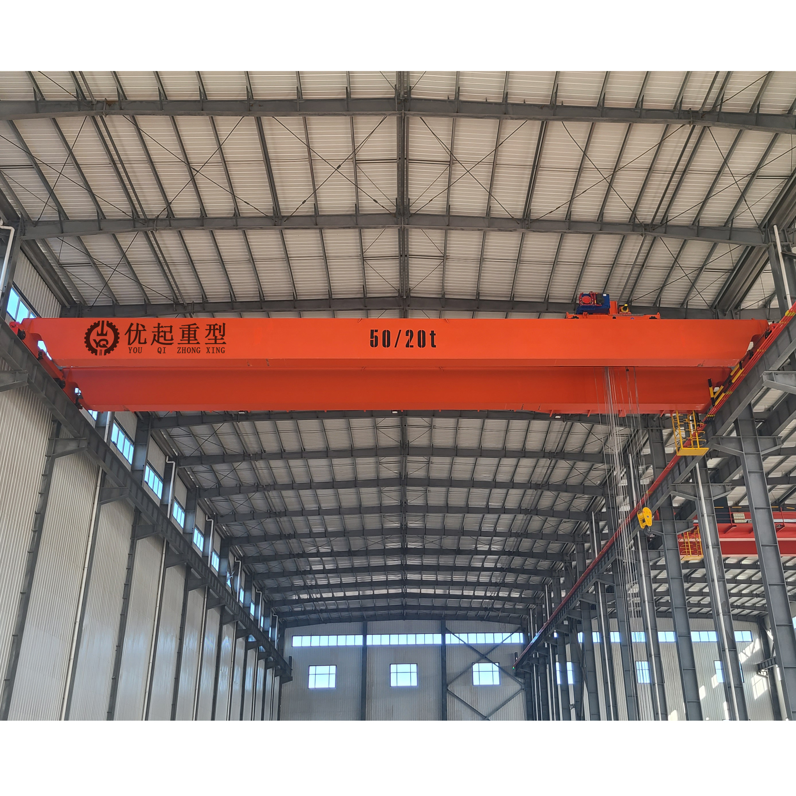 YZ type  double beam two travelling trolley hook bridge casting crane water bridge crane foundry crane