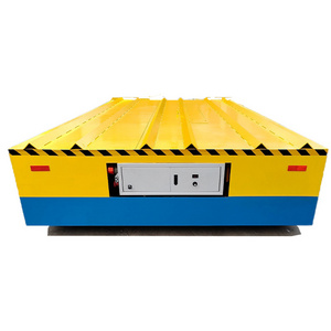 Warning light large table transport machine parts electric railroad 30 ton coil transfer cart