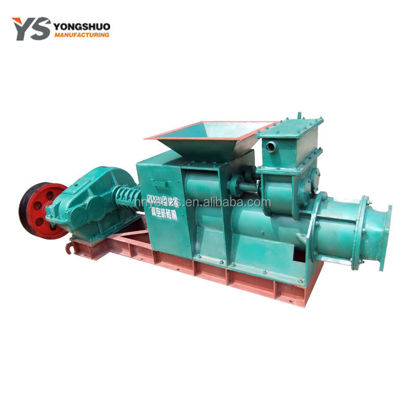 JZ250 Small hollow Vacuum extruder laterite Red Clay Interlocking brick making machine