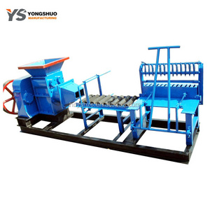 JZ250 Small hollow Vacuum extruder laterite Red Clay Interlocking brick making machine