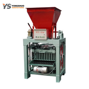 mini QMJ 4-40 Interlocking Hollow Block Making Brick making machine