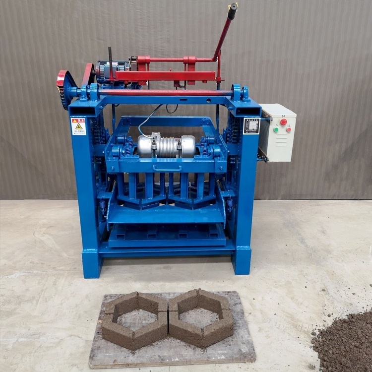 manual semi automatic interlocking hourdis smart habiterra paver hollow cement concrete block making machine for concrete block