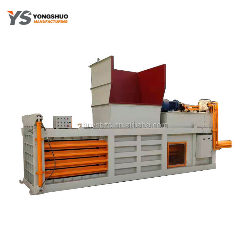 automatic horizontal Hydraulic square Hay Baler Machine press baler for sale