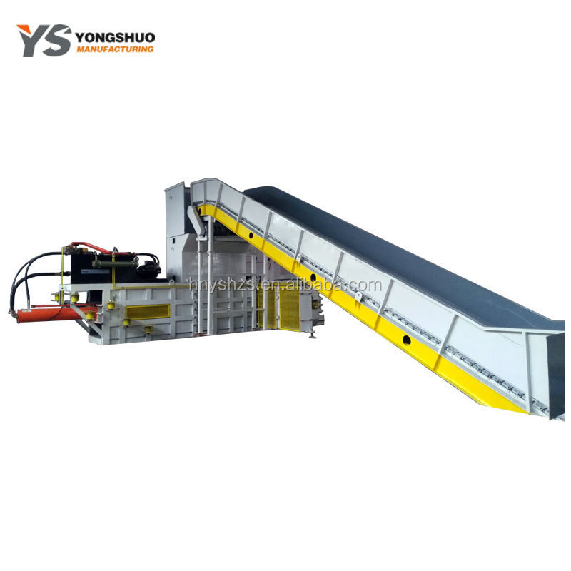 automatic horizontal Hydraulic square Hay Baler Machine press baler for sale