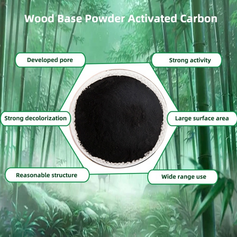 Food Decolorization 300 Mesh Activated Carbon Powder Activated Carbon Charcoal For Drinking Water Treatment