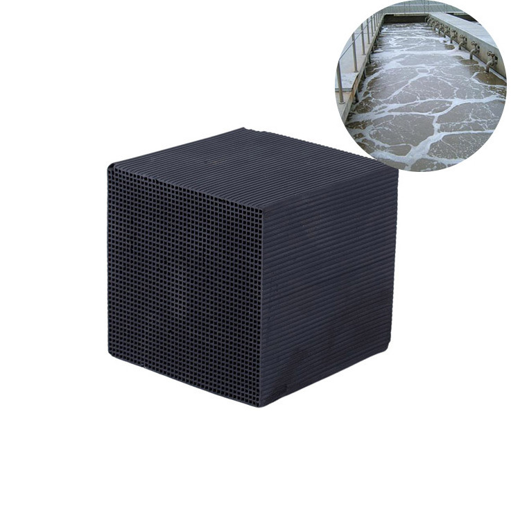 Hot Sale Water-resistant Cube Honeycomb Activated Carbon Charcoal For Water And Acid Air Purification Waterproof With Best Price