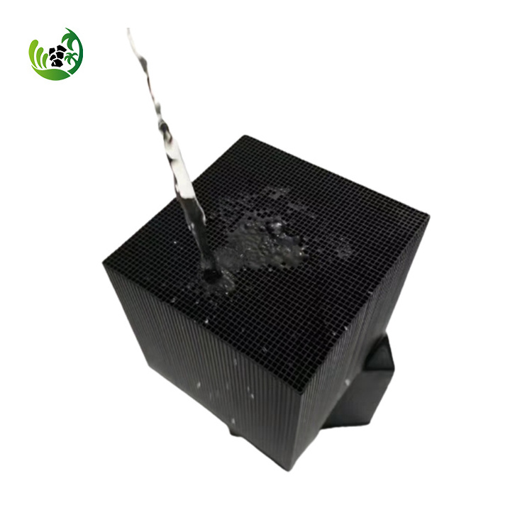 Hot Sale Water-resistant Cube Honeycomb Activated Carbon Charcoal For Water And Acid Air Purification Waterproof With Best Price