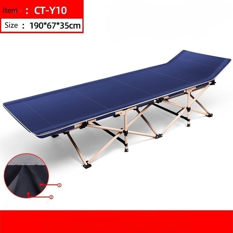 Outdoor portable folding  bed Oxford camping cot single beds for sale