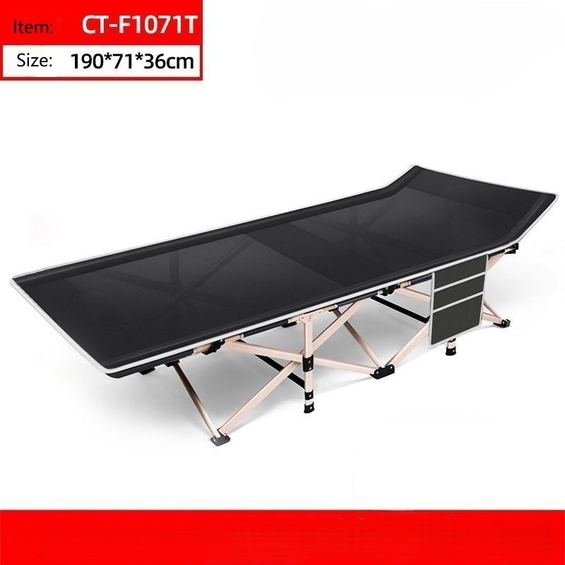 Outdoor portable folding  bed Oxford camping cot single beds for sale