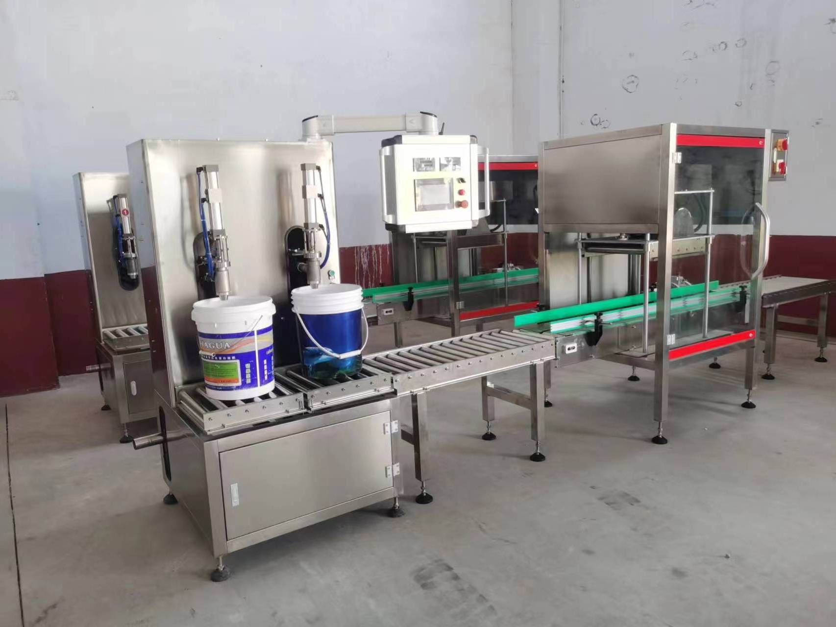 1 Liter Industrial Filling Machine Epoxy Resin Semi automatic Paint Can Liquid Lubricant Lube Oil Dispensing Dispenser Machine