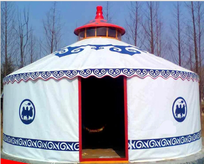 Family Used Big Outdoor Mongolian Yurt Tent For Camping