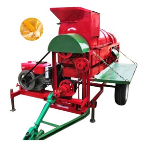 multifunctional large big capacity maize corn red bean wheat sheller machine pto driven corn sheller