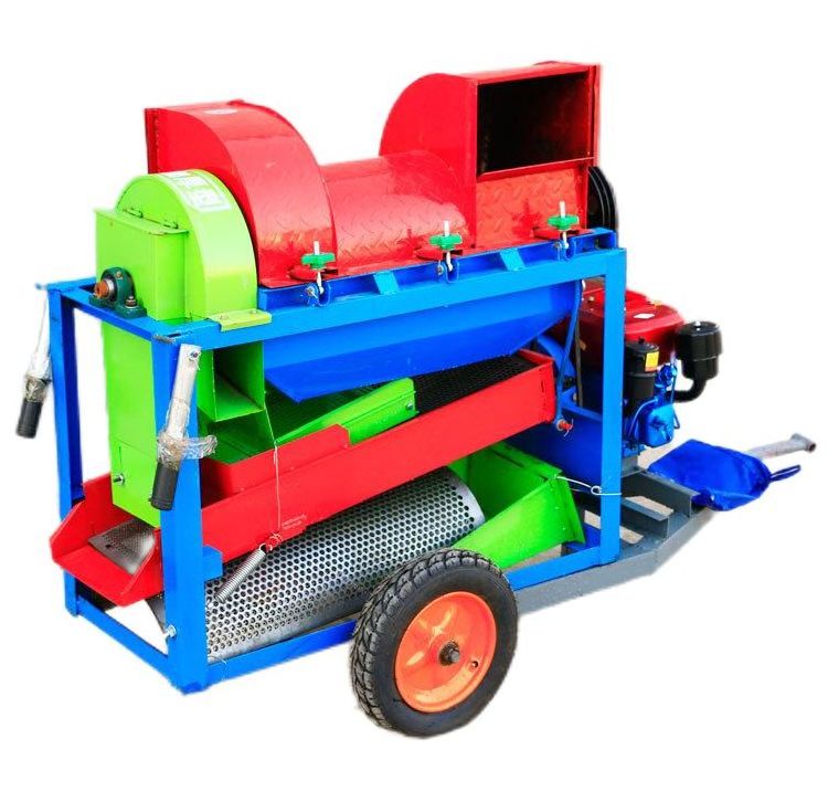 mini rice thresher machine small grain thresher gas engine maize thresher