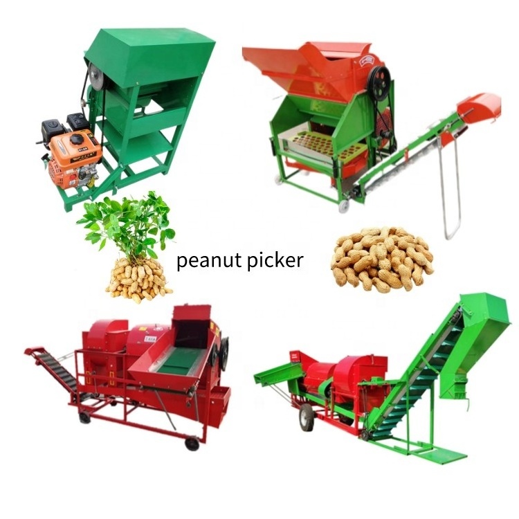 Agricultural Peanut Harvester Picking Machine China Groundnut Peanut Picker