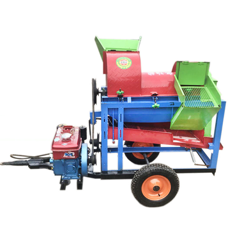 mini rice thresher machine small grain thresher gas engine maize thresher