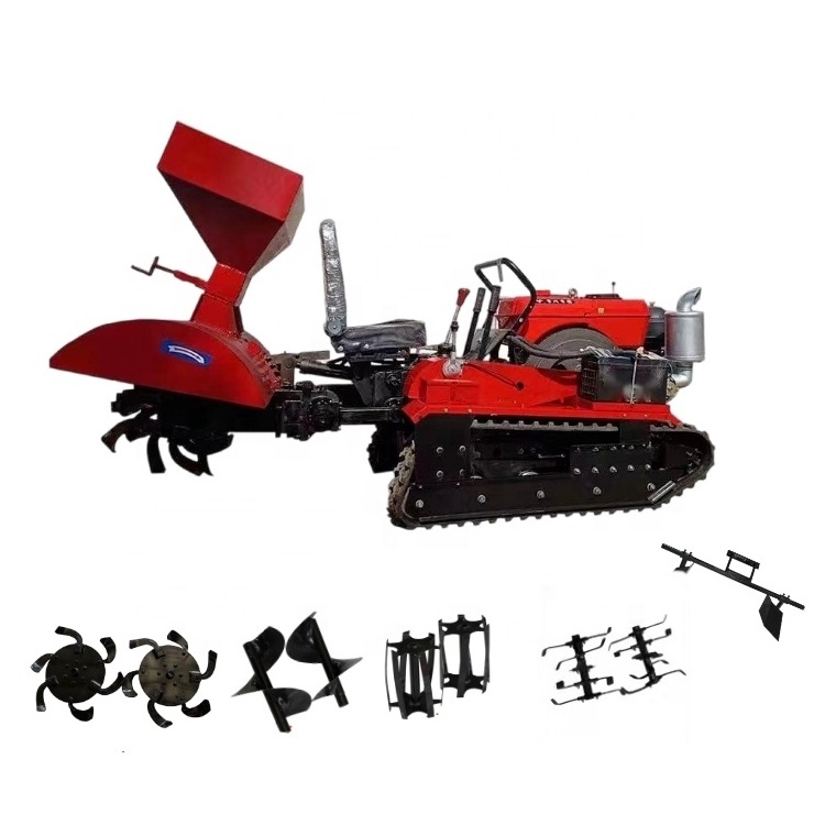 multifunction garden orchards greenhouse heavy duty rotary tiller