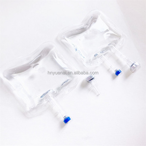 Wholesale IV Infusion Bag for Intravenous Fuids Transparent Medical 500ml Empty IV Bag impact Clinical Injection Saline Iv Bag