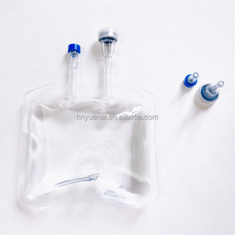 Wholesale cheap Liquid medicine medical PVC sterile saline IV Fluid Solution bag