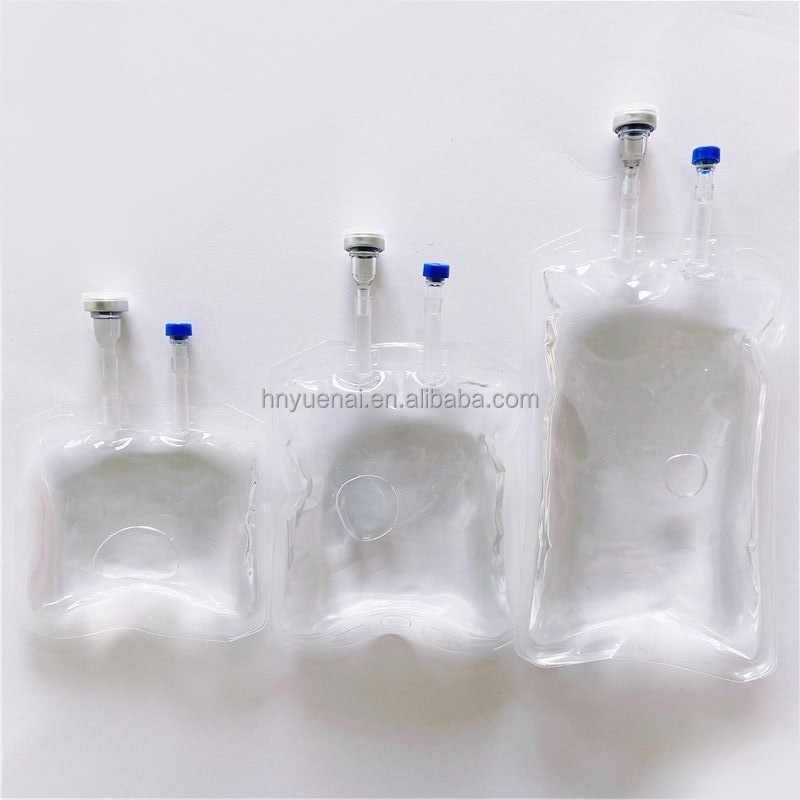 Custom Normal Saline iv Bag 500ml 1000ml 250ml 500ml 1000ml 2000ml 3000ml 5000ML