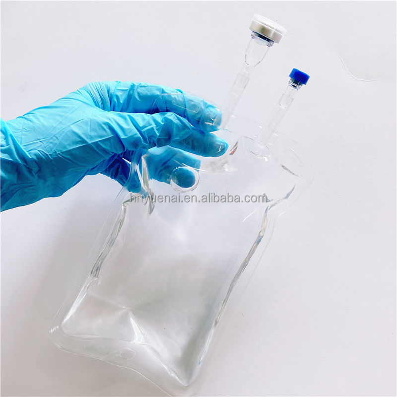 Wholesale Transparent Medical 50ml,100ml,250ml,500ml ,1000ml,1L,2000L,3000LEmpty  IV Bag impact Clinical Injection Saline Iv Bag