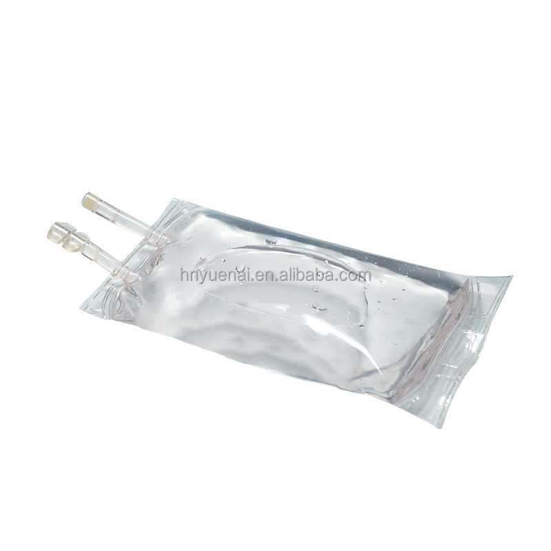 Wholesale IV Infusion Bag for Intravenous Fuids Transparent Medical 500ml Empty IV Bag impact Clinical Injection Saline Iv Bag